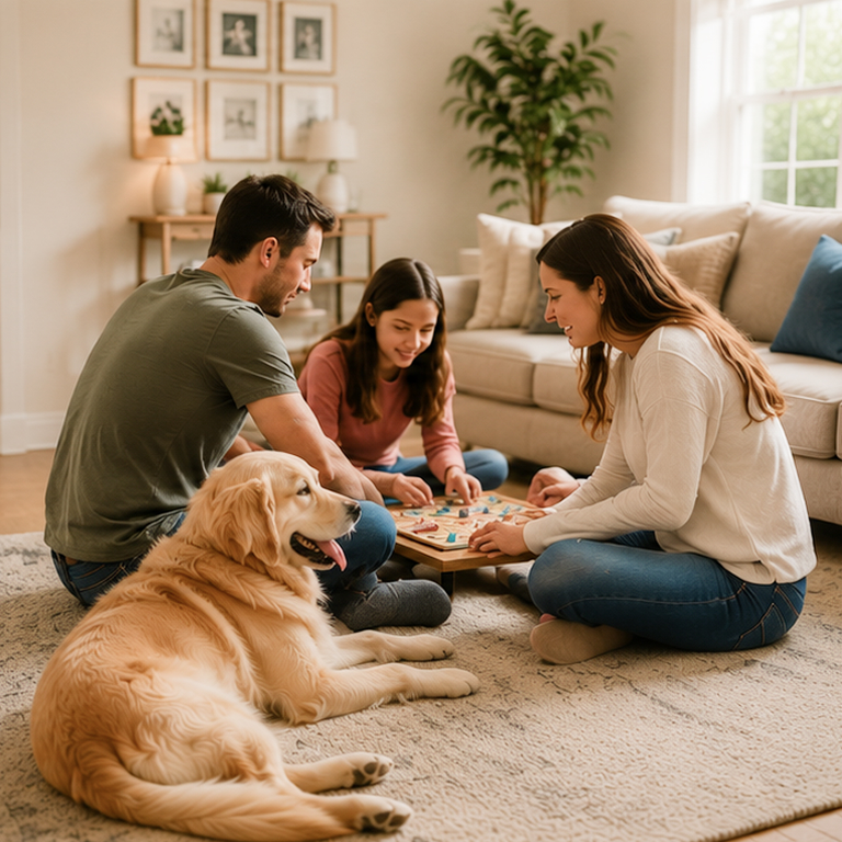 family-with-dog
