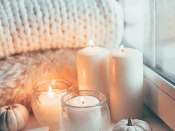 candle wax clogs