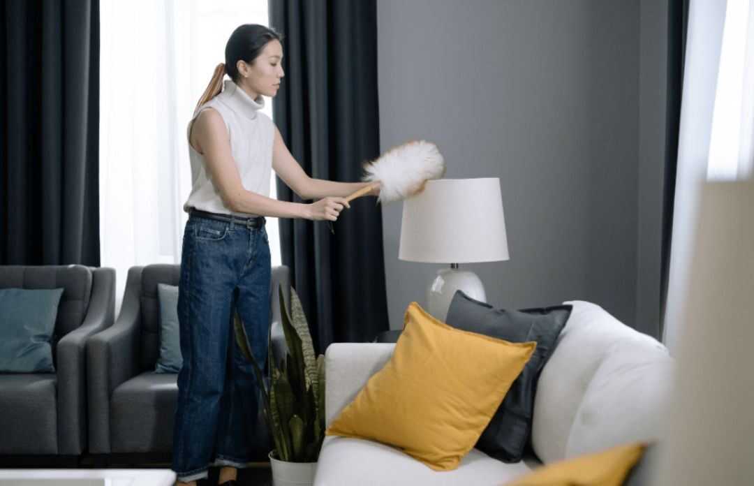 Keep home tidy amid chaos